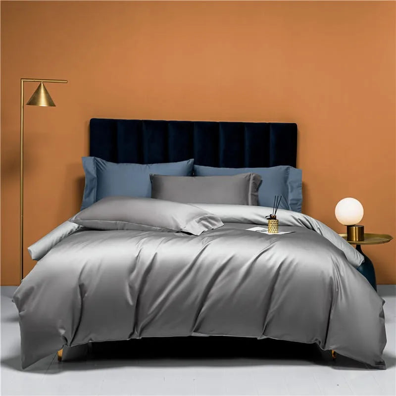 California Duvet Cover Set (Long-staple Sateen Cotton)