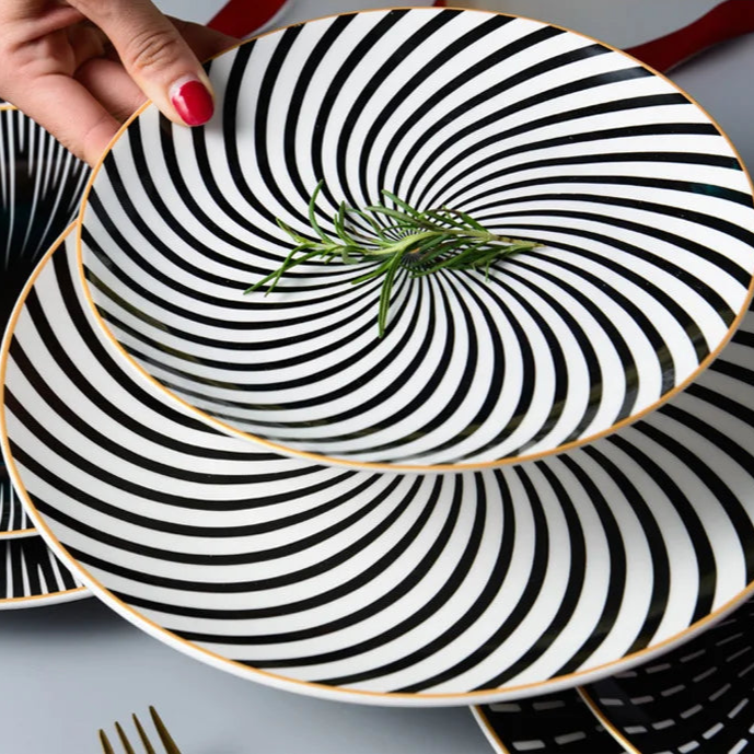 Mirage Ceramic Plate Collection - KaveCore