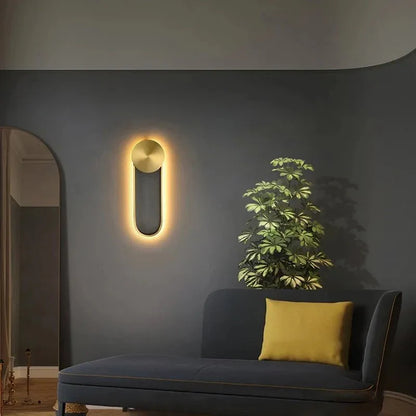 The Halcyon Ring Wall Light