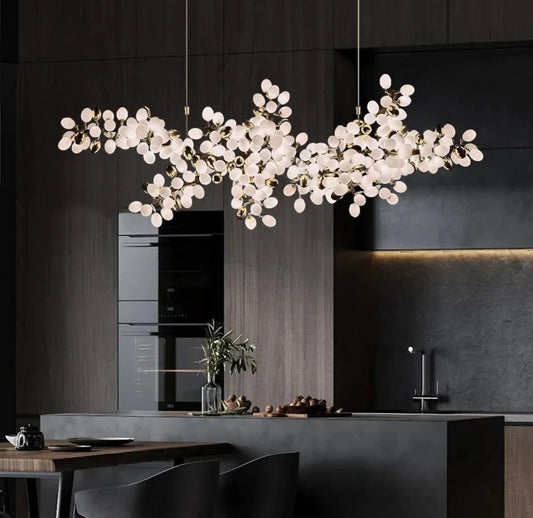 Golden Bloom Chandelier