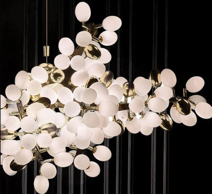 Golden Bloom Chandelier