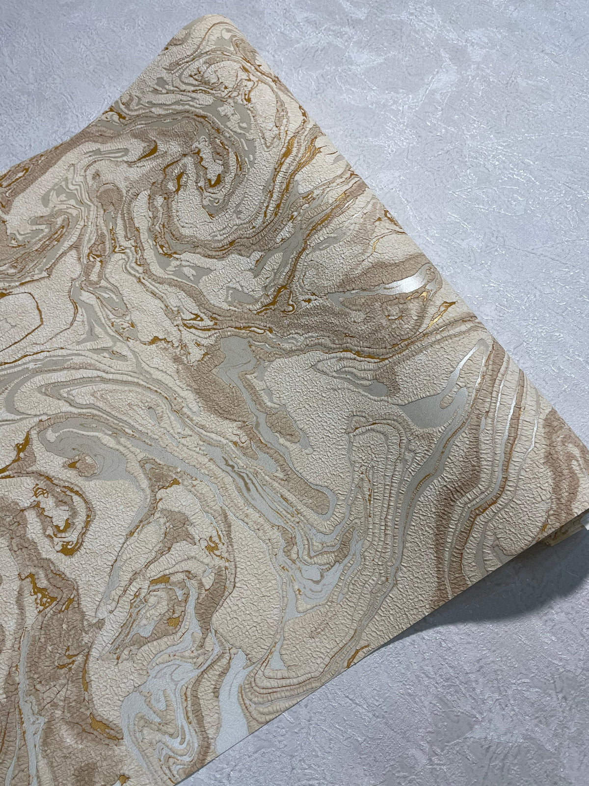 Marble Dreamscape Suede Wallpaper