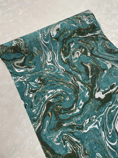 Marble Dreamscape Suede Wallpaper