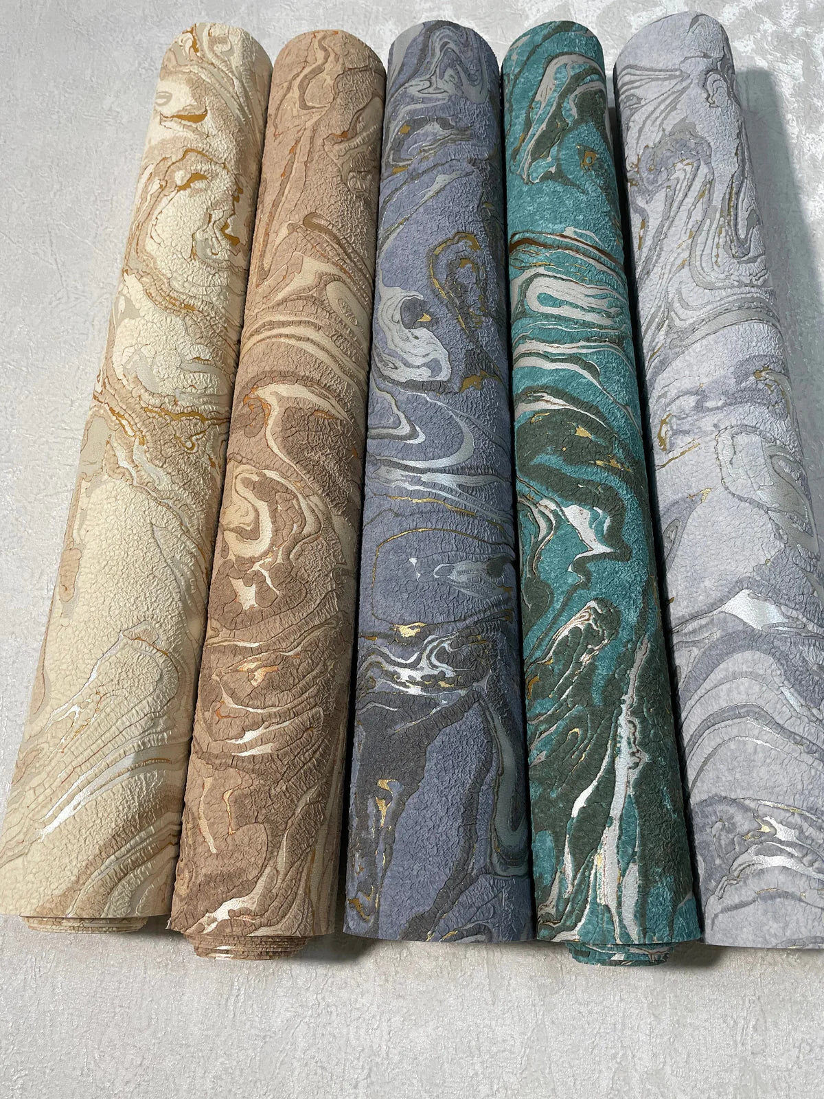 Marble Dreamscape Suede Wallpaper