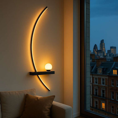 Moon Arc Wall Light - KaveCore