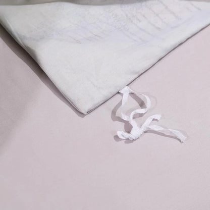 Magnolia Bloom Lime Green Duvet Cover Set (Long-staple Sateen Cotton)