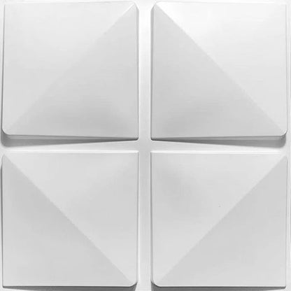 Minimal Peaks PVC Wall Panel (Set of 12)