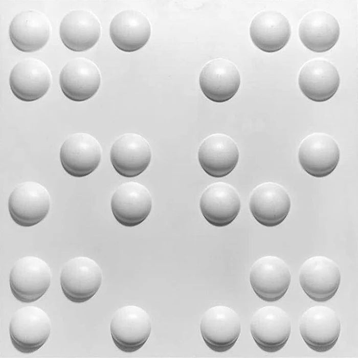 DotGrid PVC Wall Panel (Set of 12)