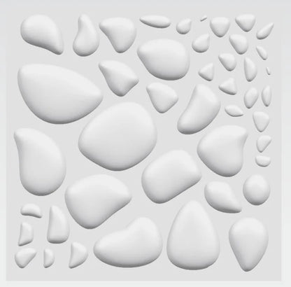 Zen Pebble PVC Wall Panel (Set of 12)