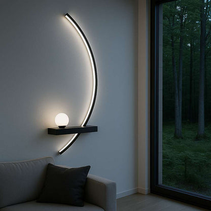 Moon Arc Wall Light - KaveCore