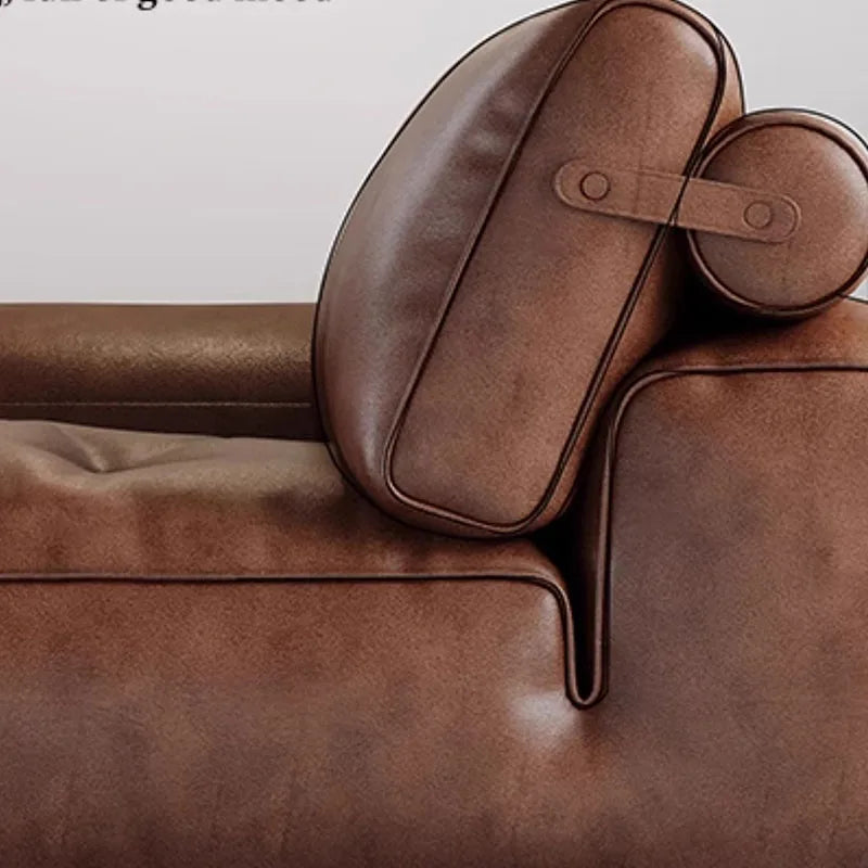 Lazaro Leather Sofa