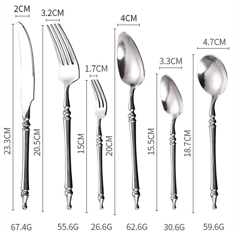 Prestige Glacial Chrome Cutlery Set