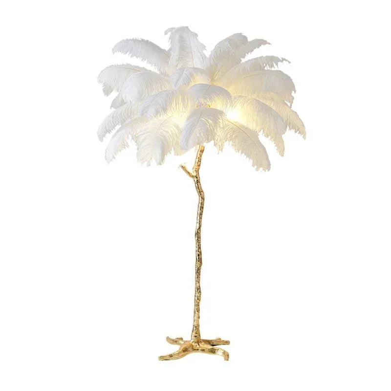 Palmira Feather Floor Lamp