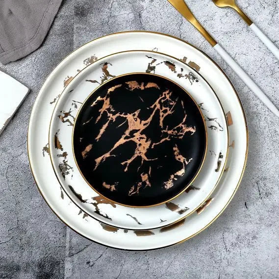 Marblitz Plate Dining Set (Set Of 3)