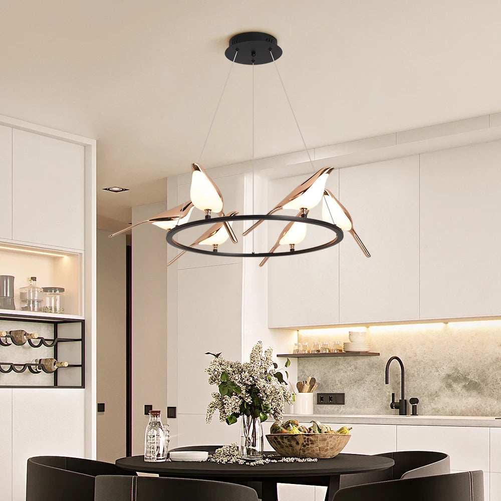 Modern Chiriya Circular Chandelier