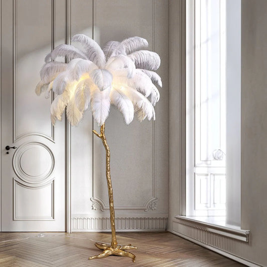 Palmira Feather Floor Lamp