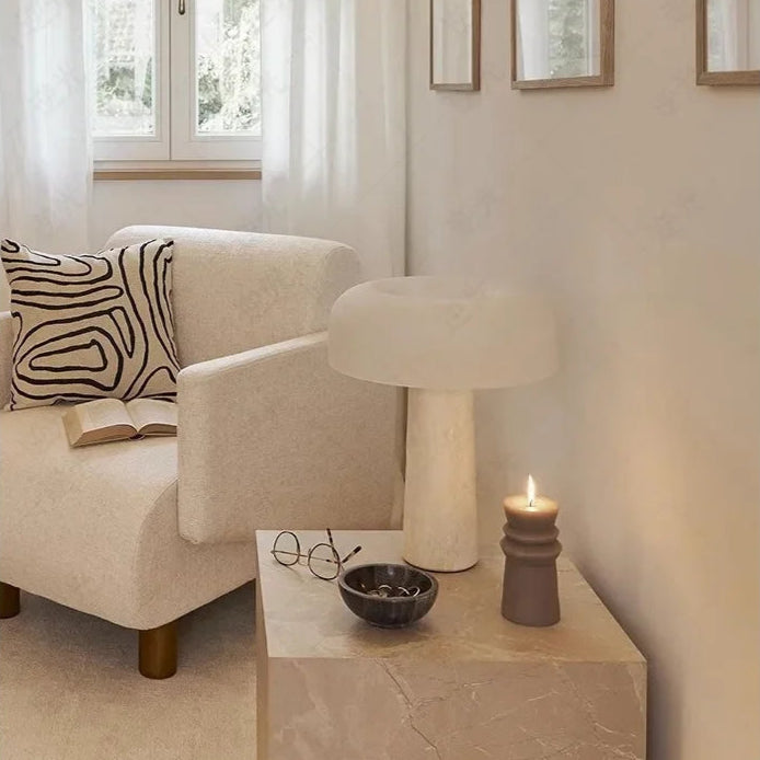 Kinoko Marble Stone Lamp - KaveCore