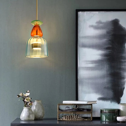 ChromaChic Glass Pendant Light