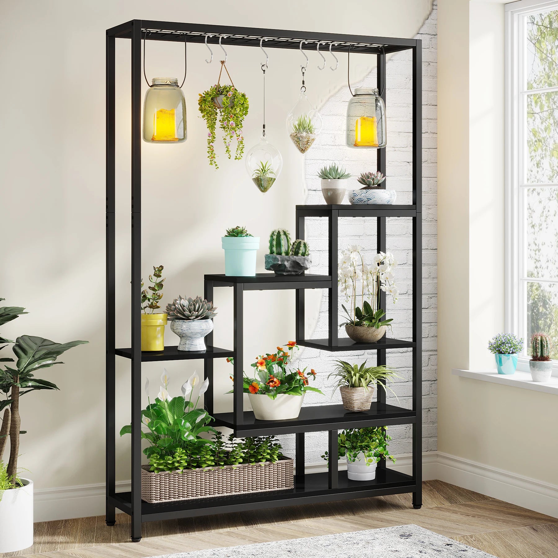 Skyline Greens Rack – 5 Tier Storage & Display Shelf US - KaveCore