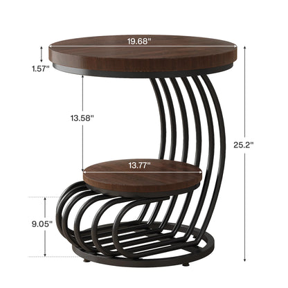 Evoque Curve Side Tables US