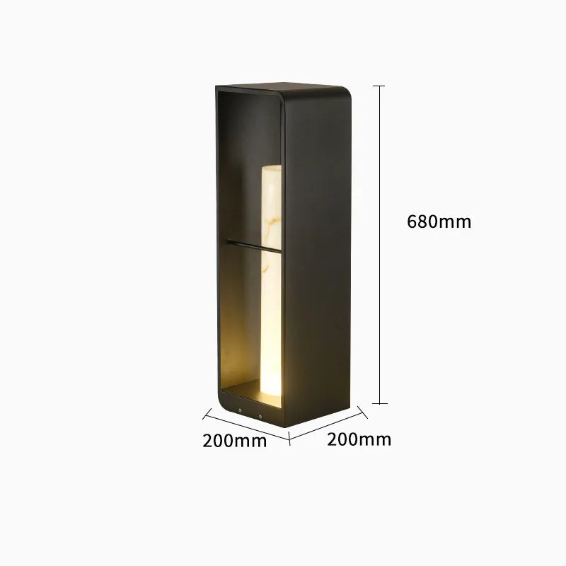 NightCube – Elegant Solar LED Light for Outdoor Ambiance - KaveCore