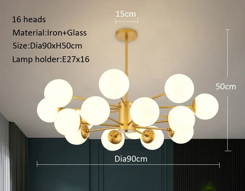 Bubble Gleam Chandelier