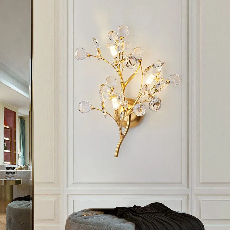 The Crystal Arbor Wall Light