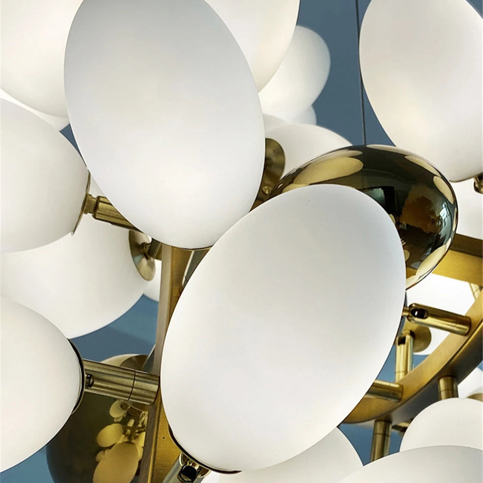 Golden Bloom Chandelier