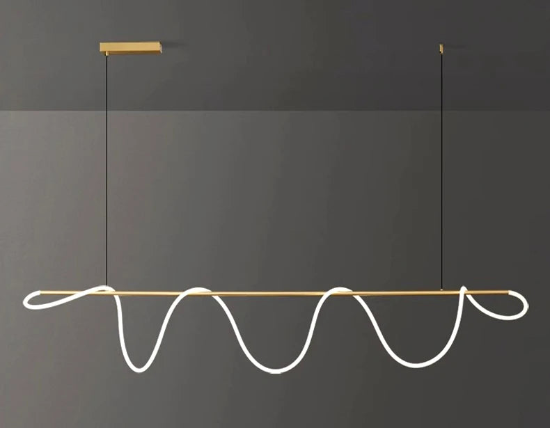 Seriflux Waveline Pendant Light