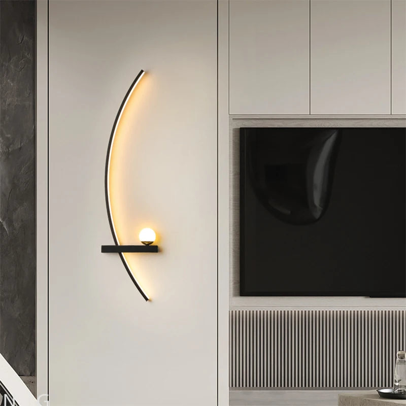 Moon Arc Wall Light - KaveCore
