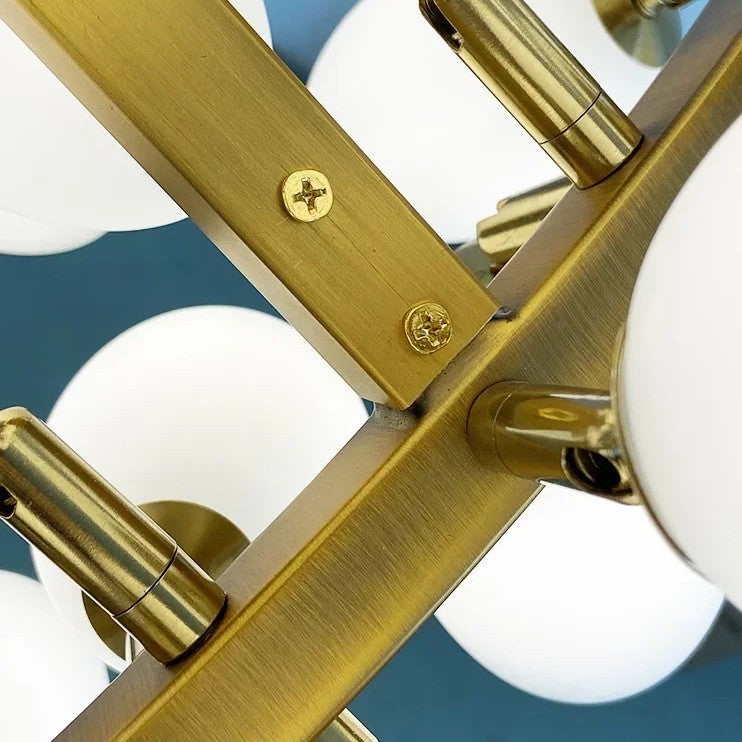 Golden Bloom Chandelier