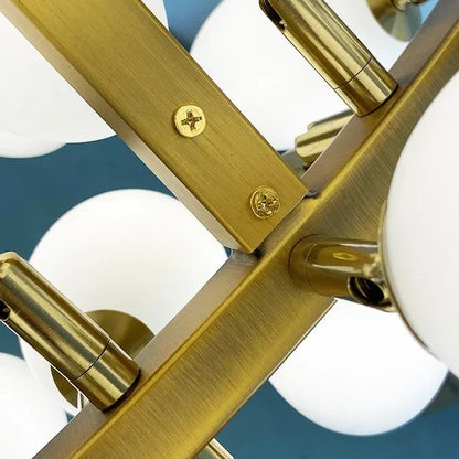 Golden Bloom Chandelier