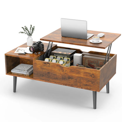 Easy-Lift Coffee Table with Storage US