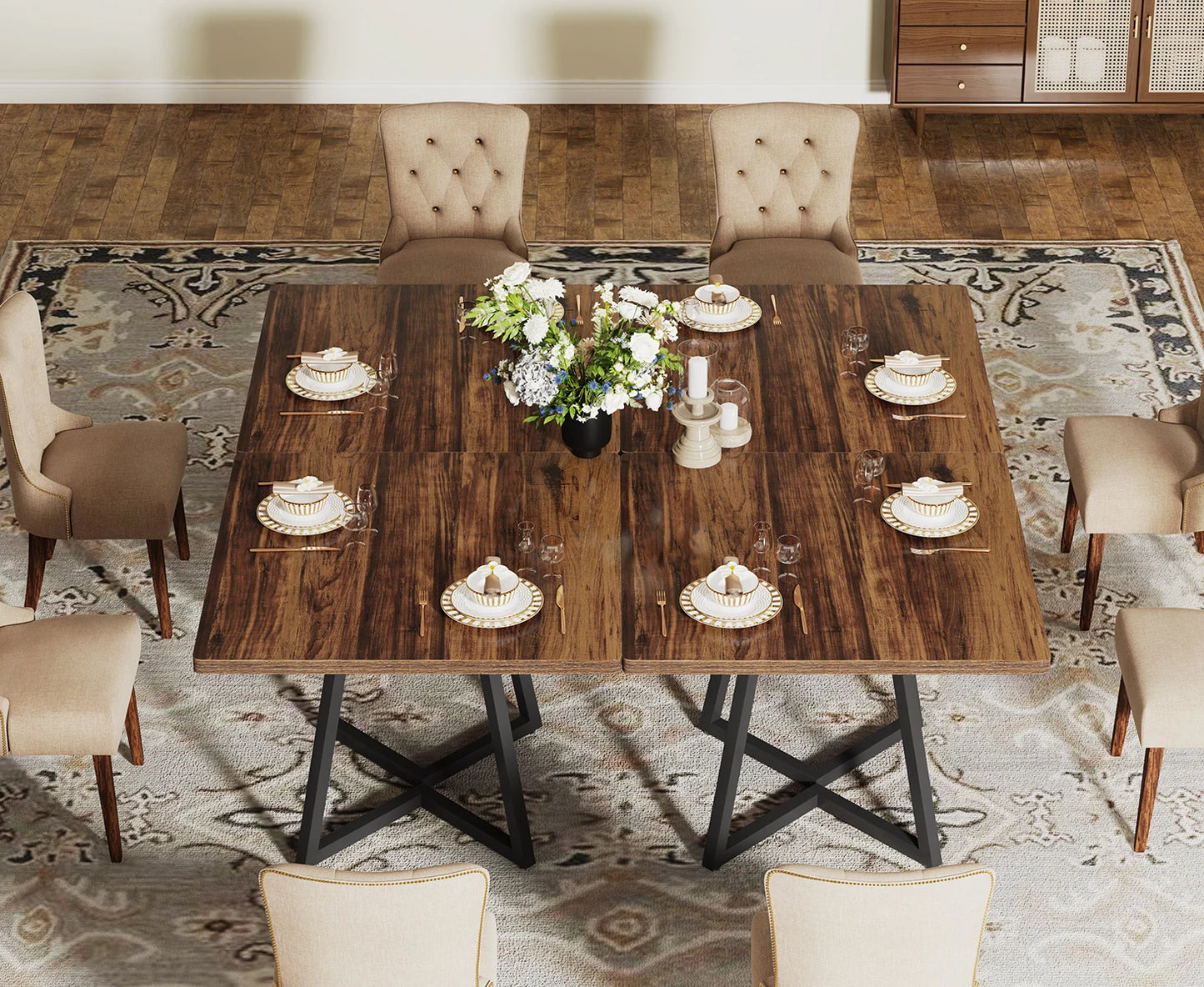 Contempo Square Dining Table US
