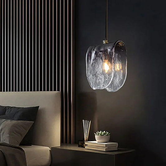 Aeris Smoked Glass Pendant