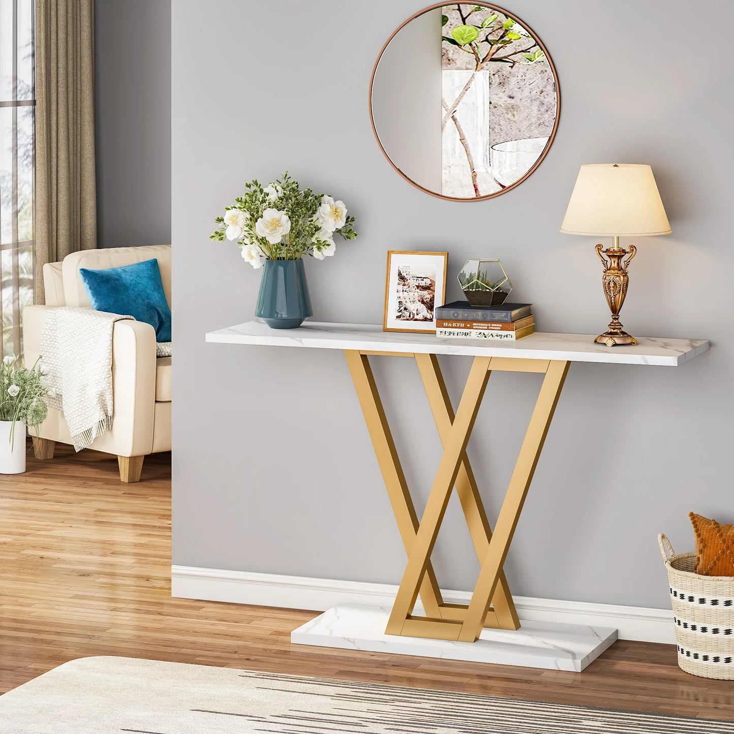 V-Line Console Table US - KaveCore
