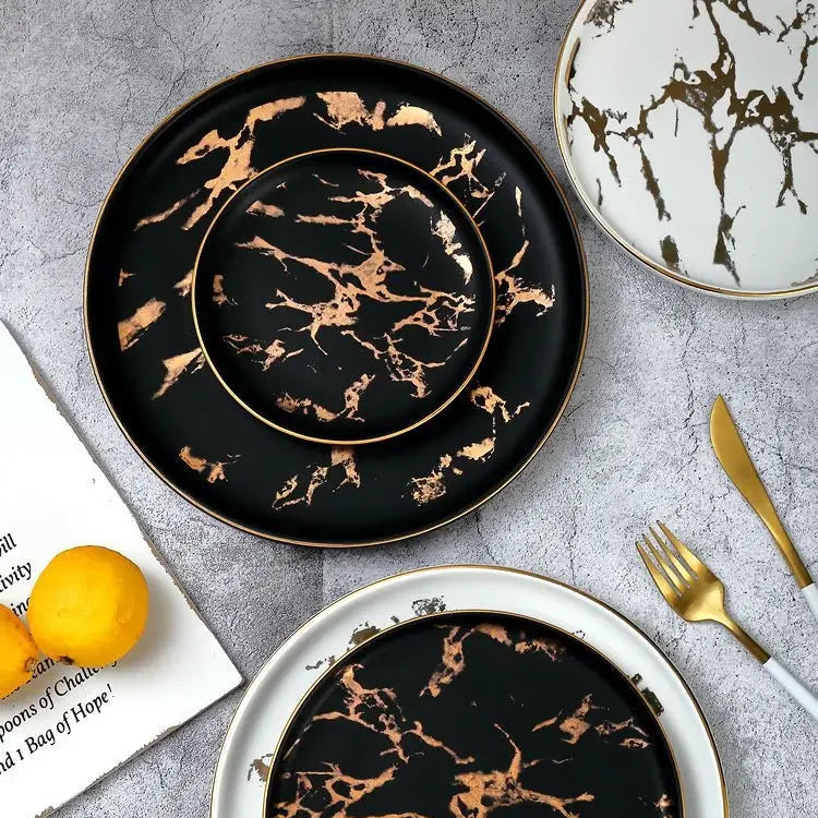 Marblitz Plate Dining Set (Set Of 3)