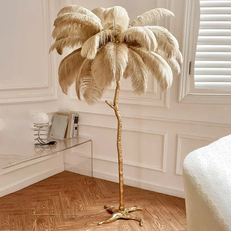 Palmira Feather Floor Lamp