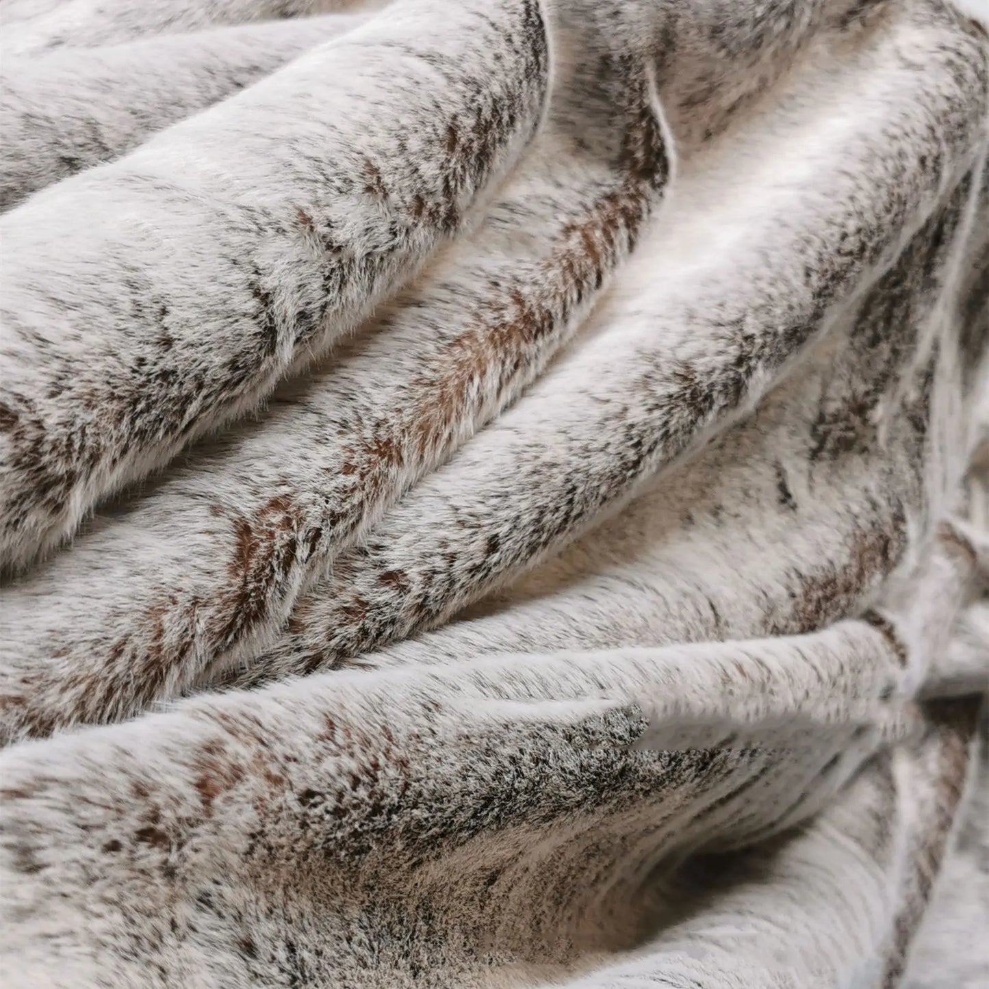 St. Moritz Luxe Chalet Faux-Fur Blanket Throw
