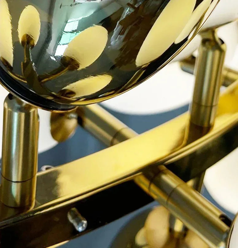 Golden Bloom Chandelier