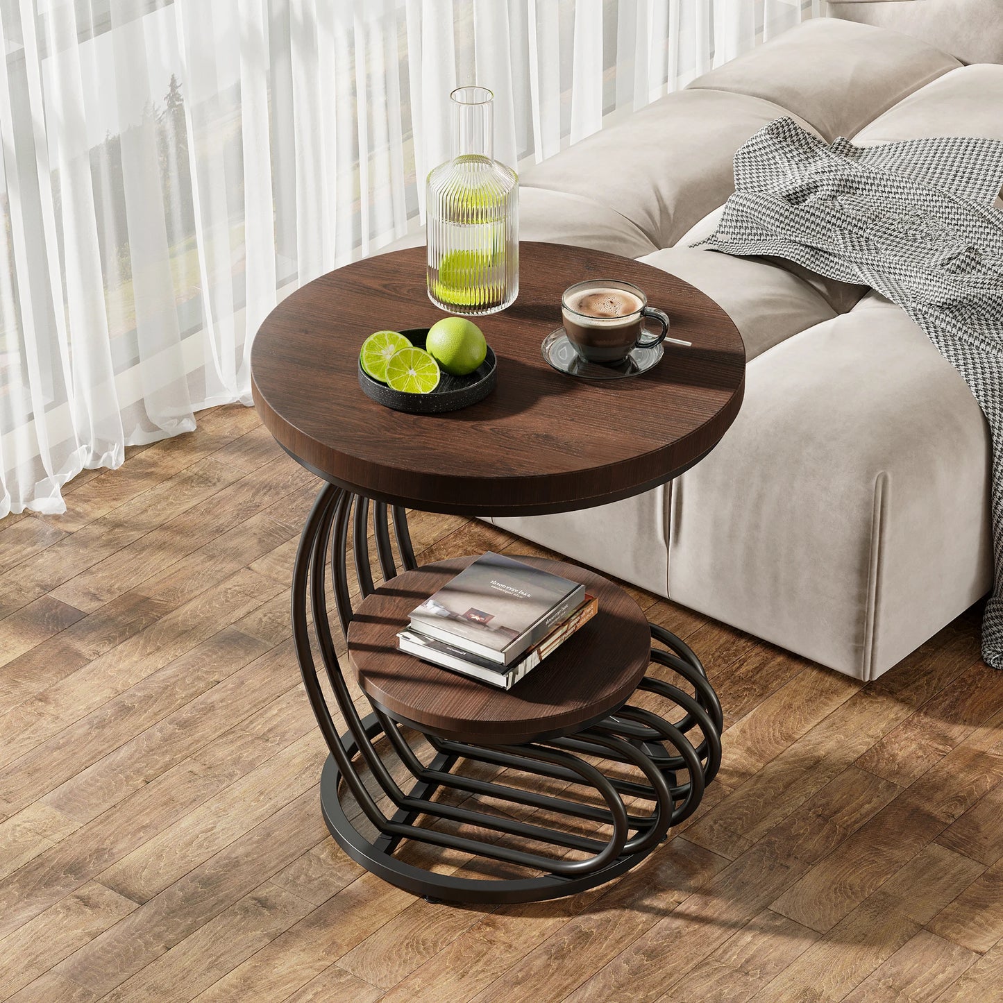 Evoque Curve Side Tables US