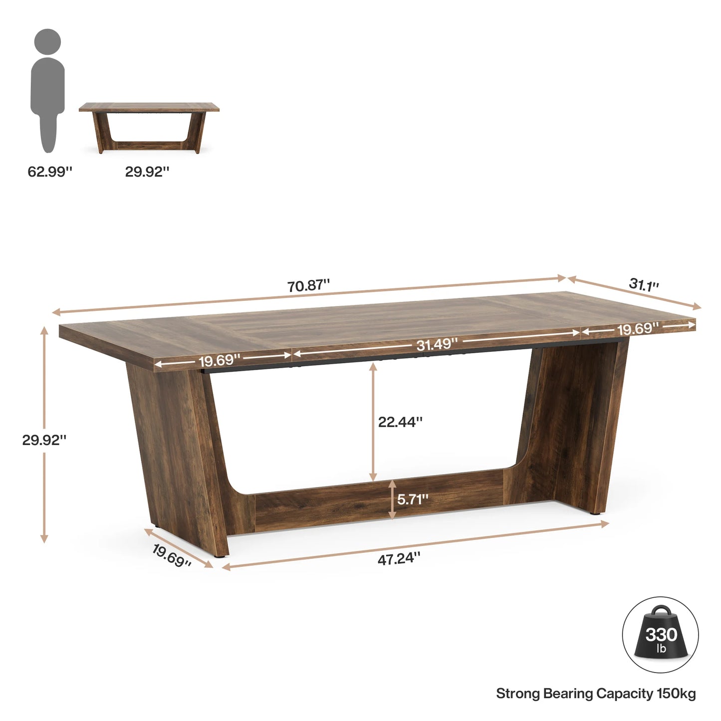 PrimeEdge Work Table - US - KaveCore