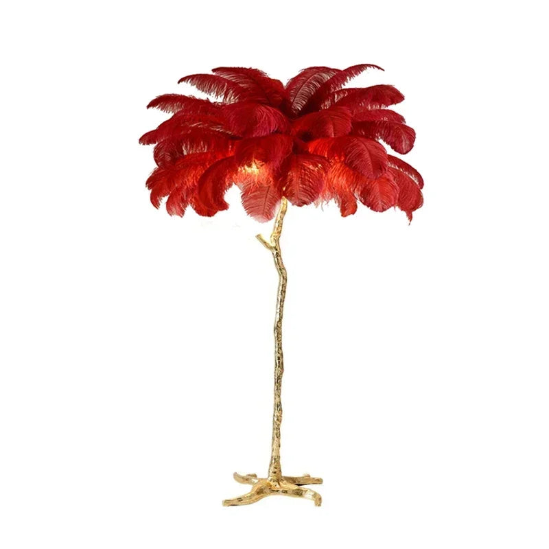Palmira Feather Floor Lamp