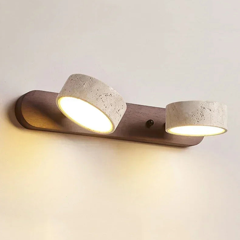 LumaStone Duo Light Wall Sconce - KaveCore