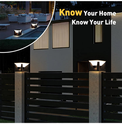 LumiSquare Solar Post - KaveCore