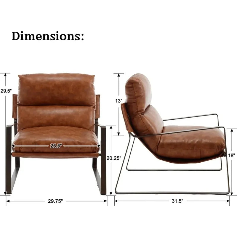 Avondale Modern PU Leather Accent Chair US - KaveCore