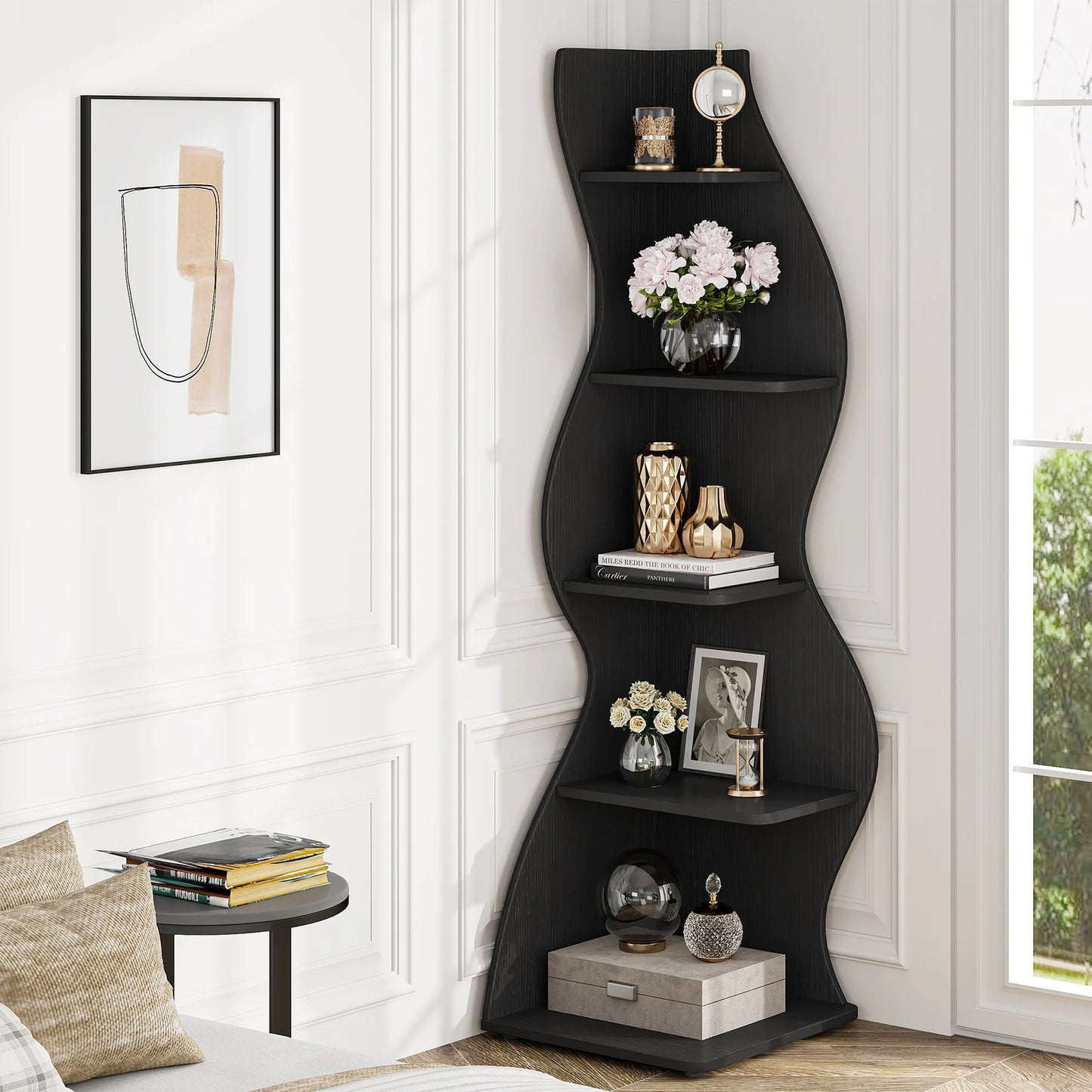 Waveline Corner Shelf US - KaveCore