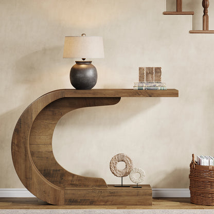 ArcLine C-Shaped Wood Console US