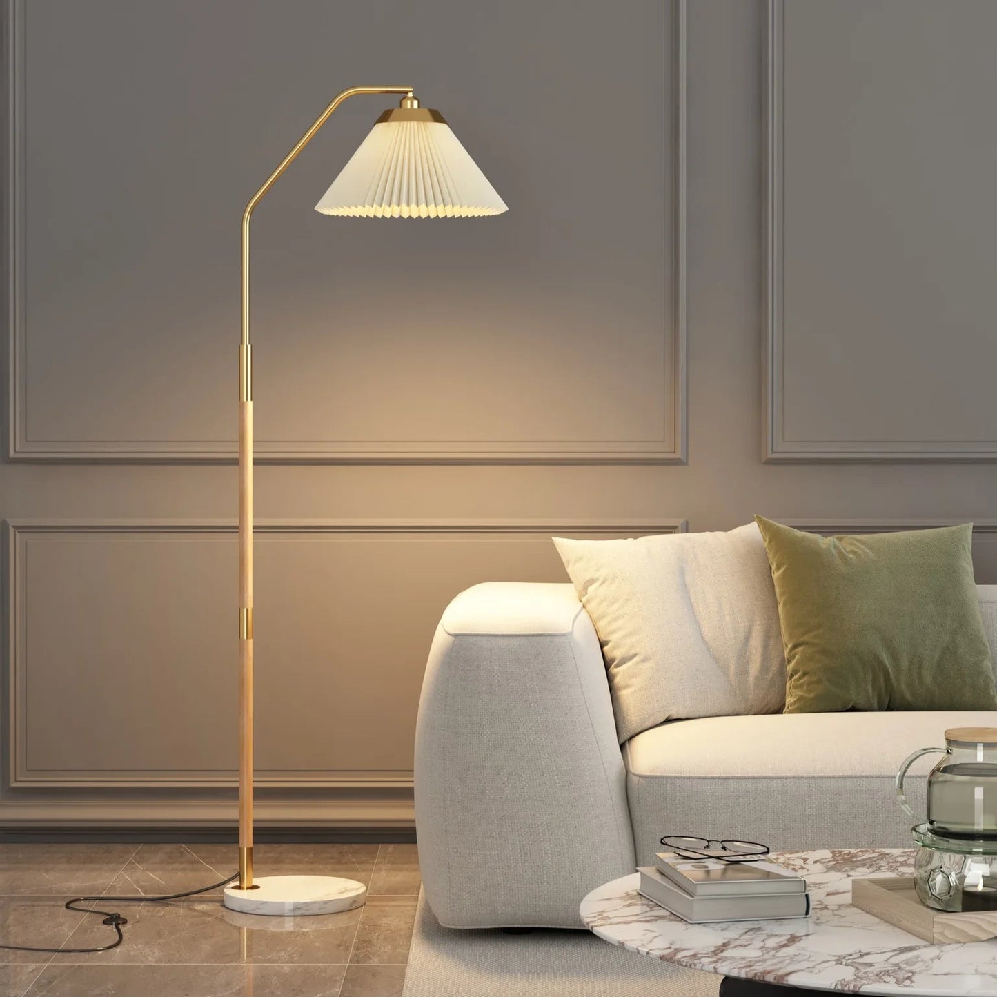 Vienna Arc Floor Light