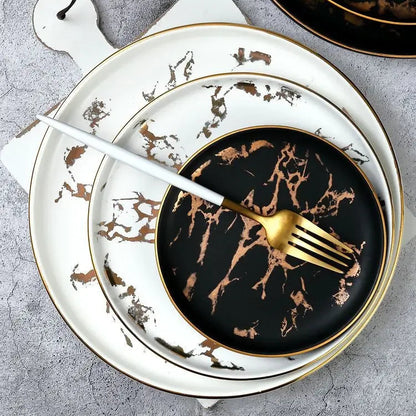 Marblitz Plate Dining Set (Set Of 3)